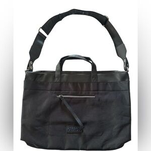 VERSACE Parfums  Large Black Duffel Bag Weekender Travel Gym Bag Brand NEW